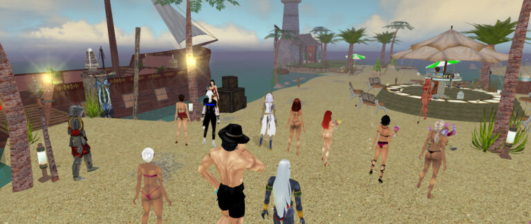 The Impromptue Beach Party at Paradisia: A Night to Remember