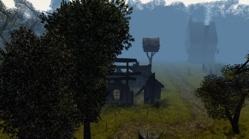 View of Delbrook Inn with a building destroyed by fire following a major blaze.
